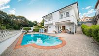 Exterior view of House or chalet for sale in L'Ametlla del Vallès  with Air Conditioner, Heating and Private garden