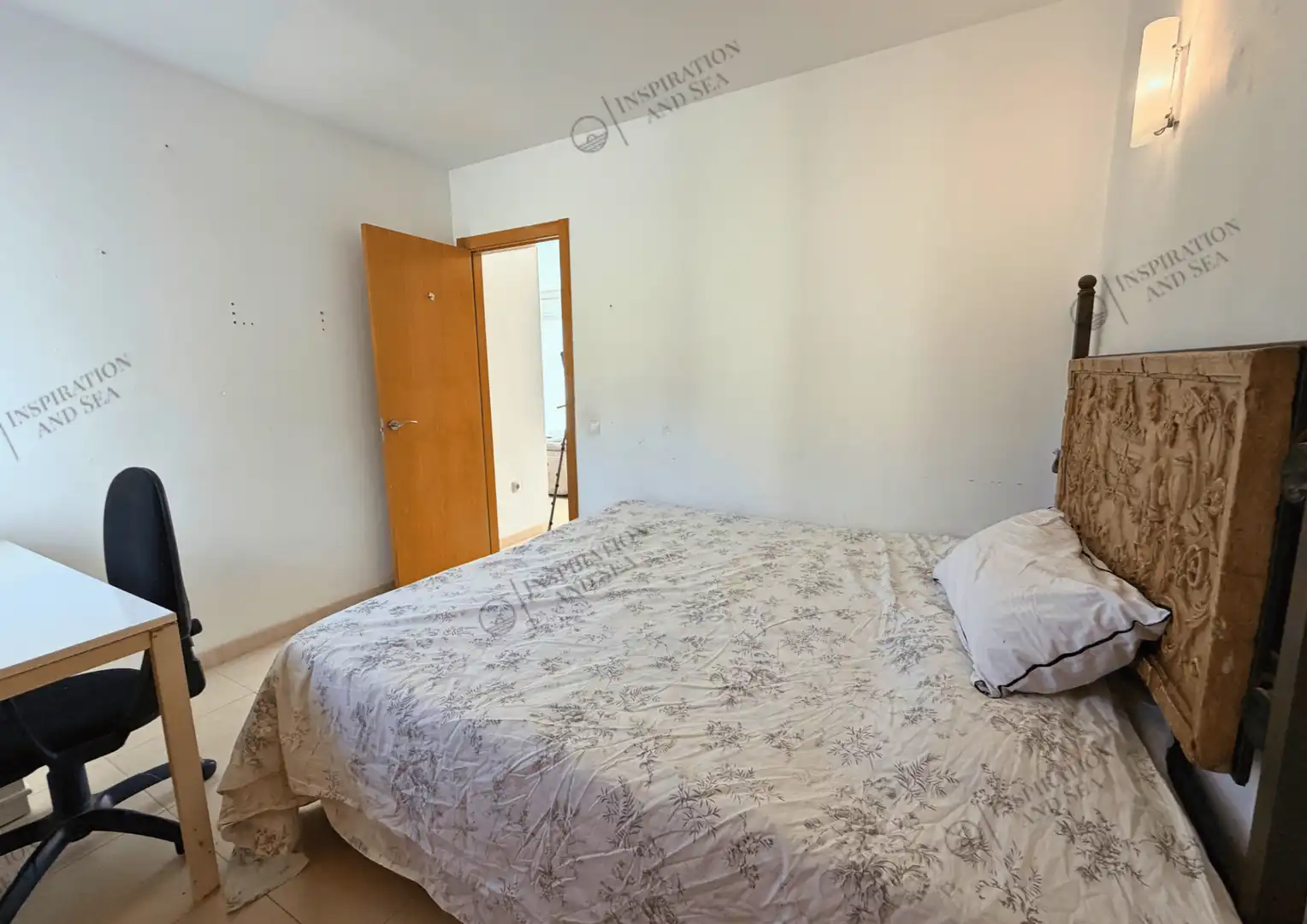 Schlafzimmer von Wohnung zum Verkauf in Eivissa mit Klimaanlage, Terrasse und Möbliert