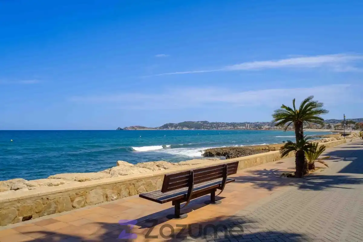 Vista exterior de Apartamento de alquiler en Jávea / Xàbia con Aire acondicionado, Amueblado y Horno