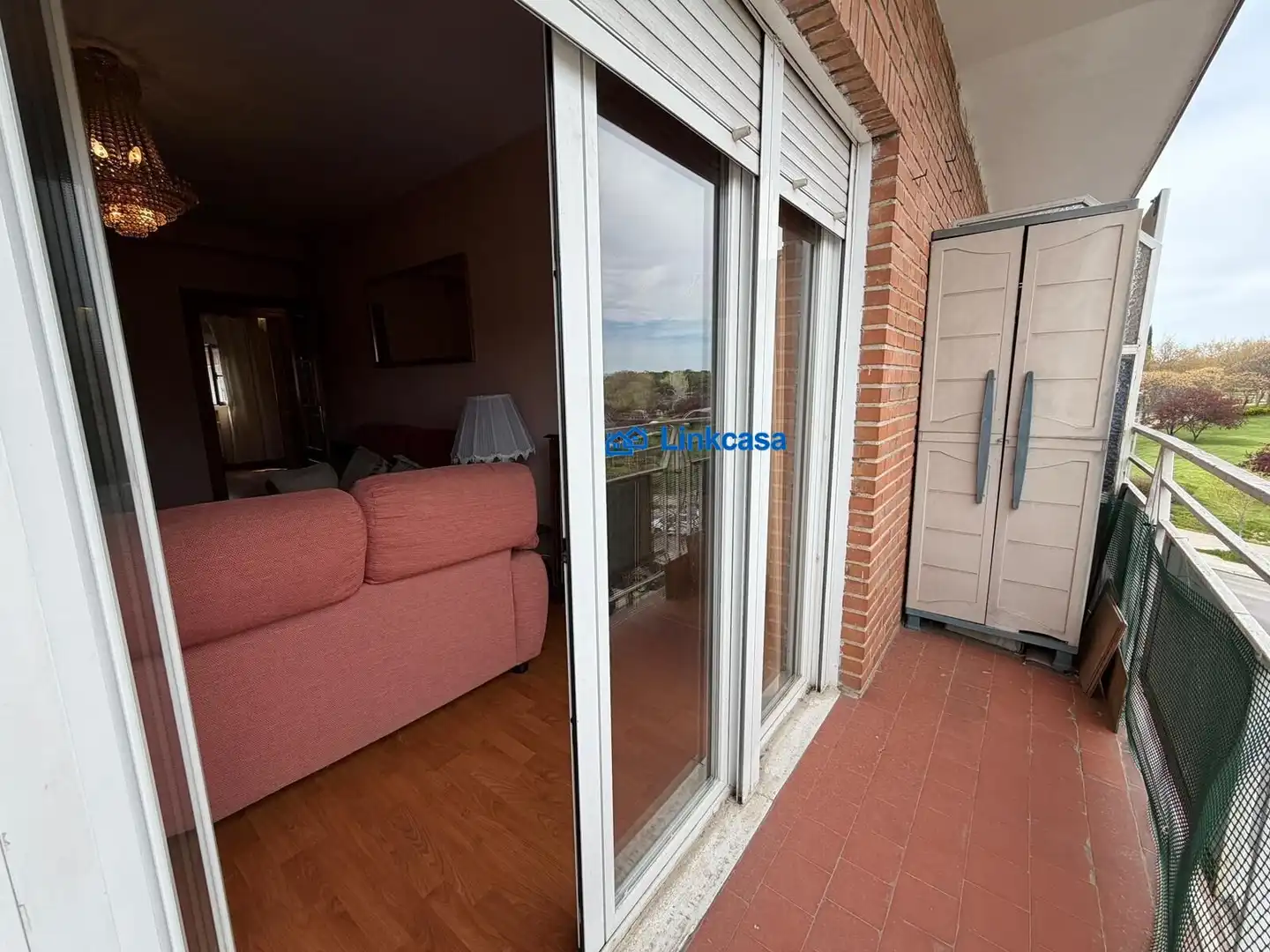Balcony of Flat for sale in Madrid  with Heating, Private garden and Terrace