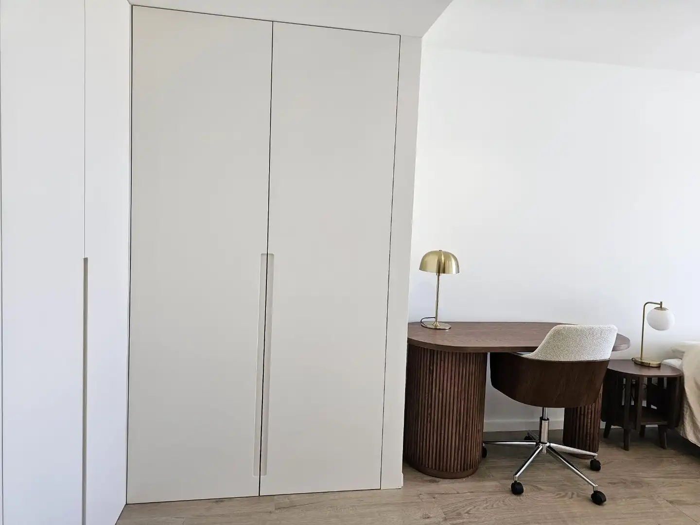 Schlafzimmer von Wohnungen zur Miete in Pedreguer mit Klimaanlage, Heizung und Privatgarten