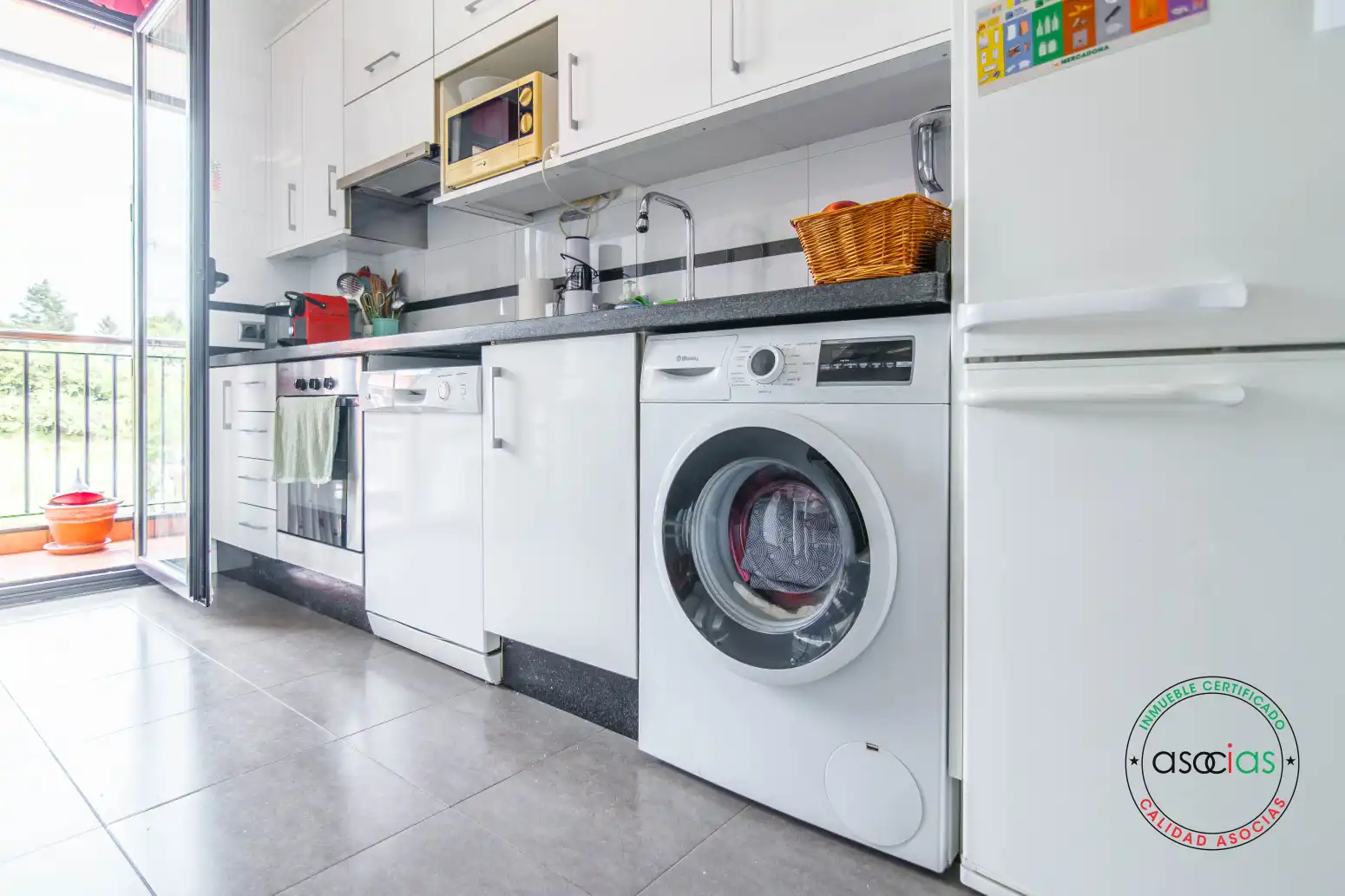 Kitchen of Flat for sale in Siero  with Heating, Terrace and Storage room
