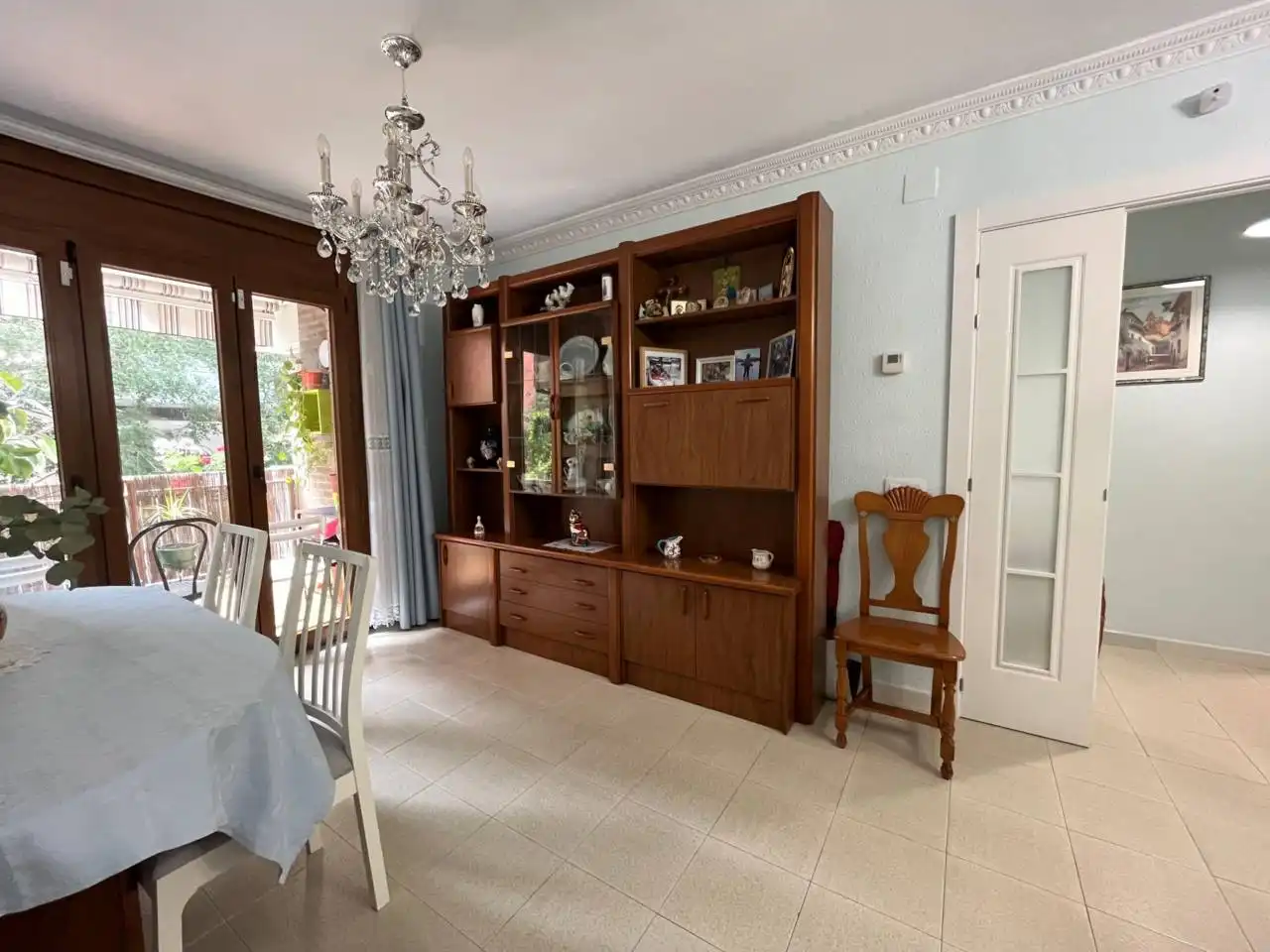 Dining room of Flat for sale in Girona  with Air Conditioner, Heating and Terrace