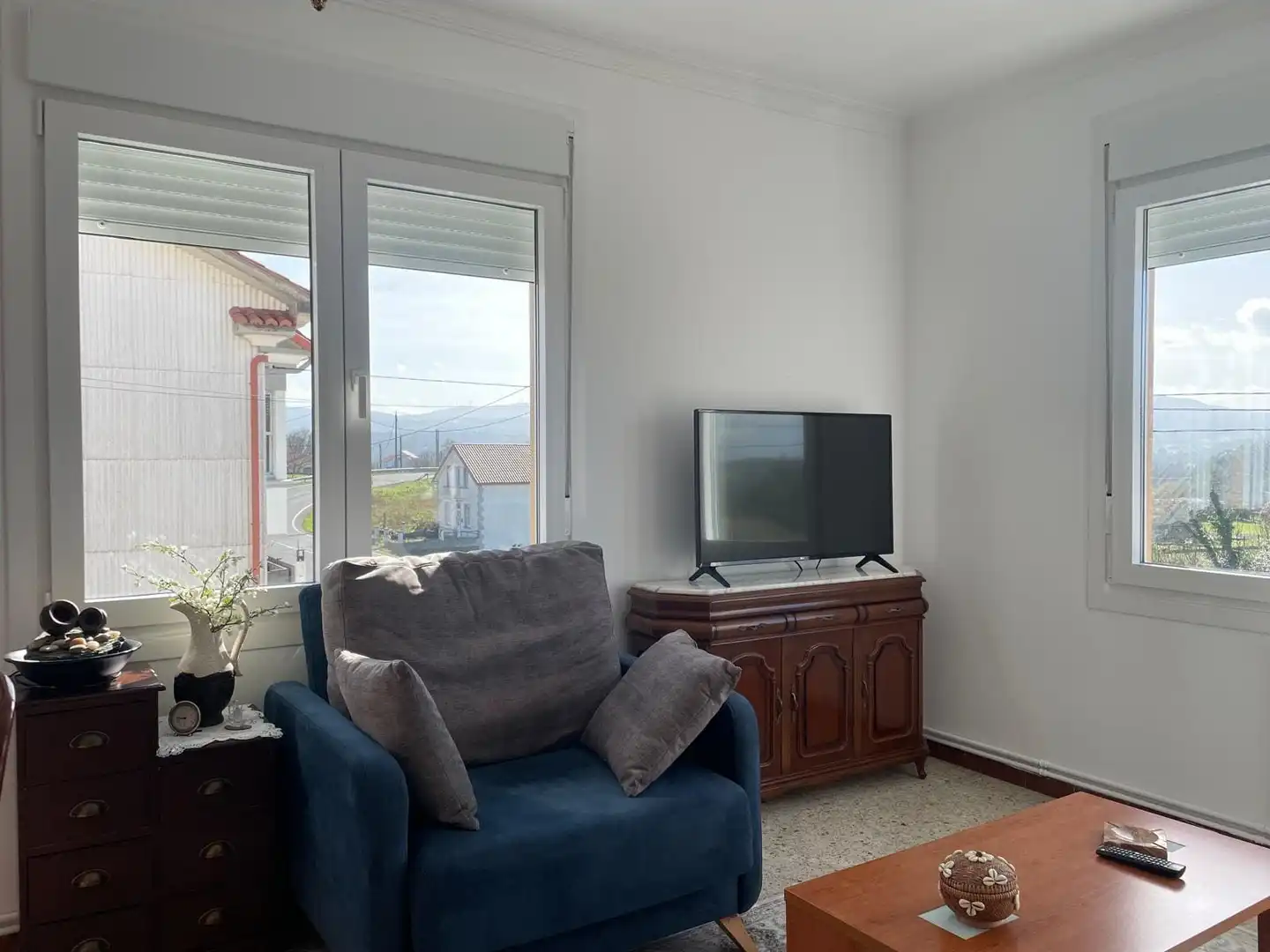 Wohnzimmer von Country house zum Verkauf in Narón mit Heizung, Privatgarten und Abstellraum