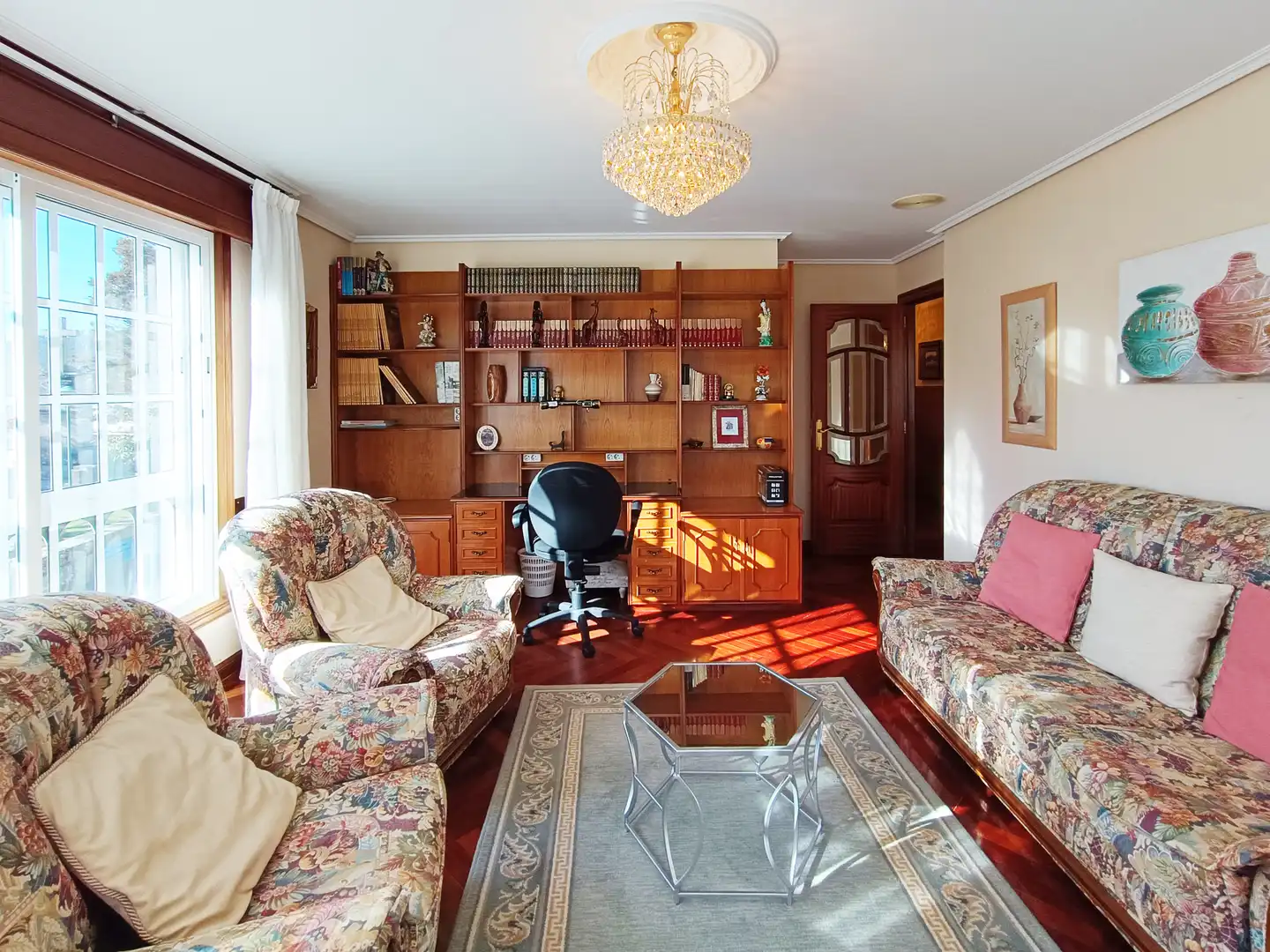 Sala de estar de Dúplex en venta en Mugardos con Calefacción, Jardín privado y Terraza