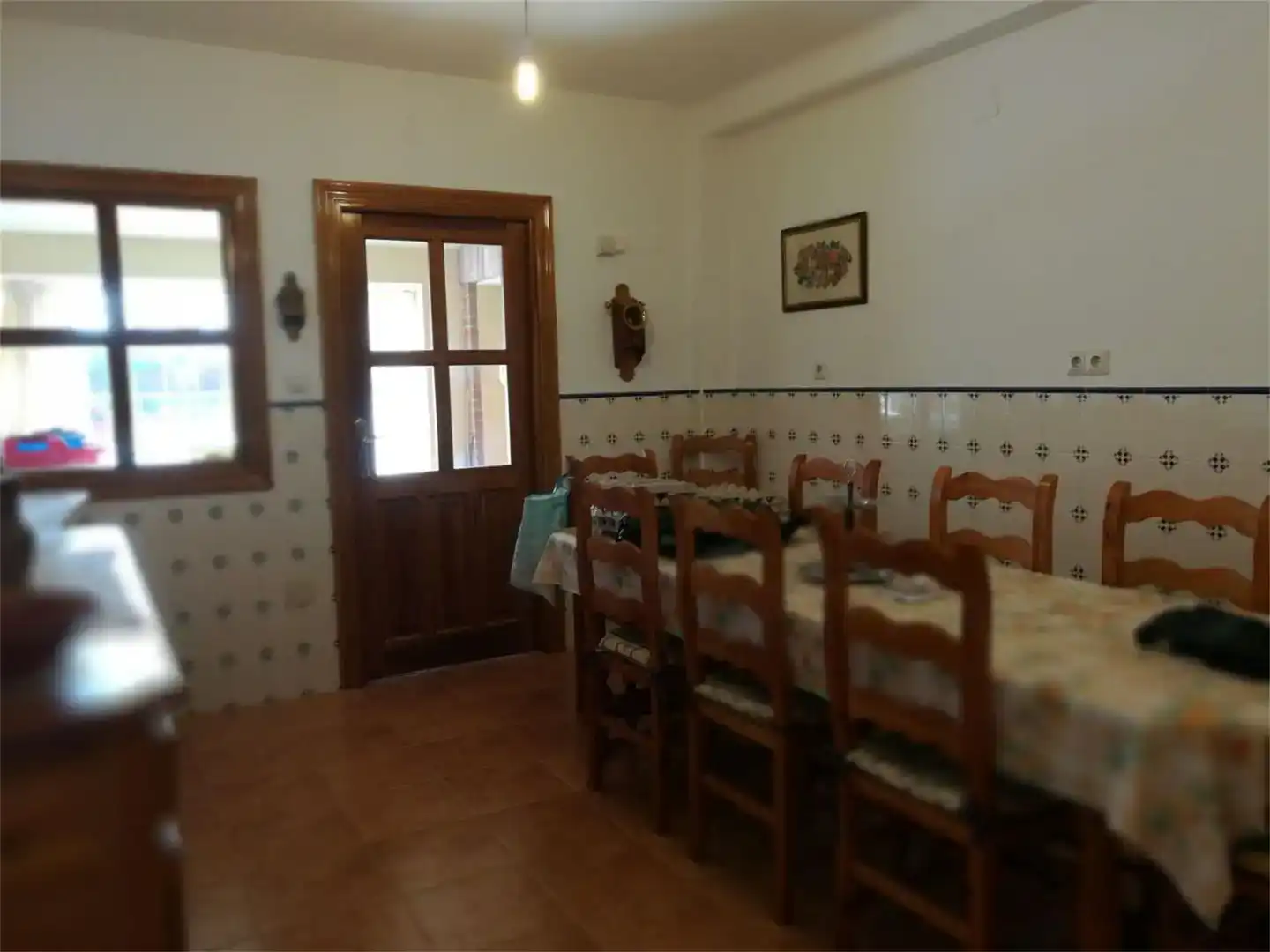 Menjador de Casa o xalet en venda en Olmedo amb Jardí privat i Moblat