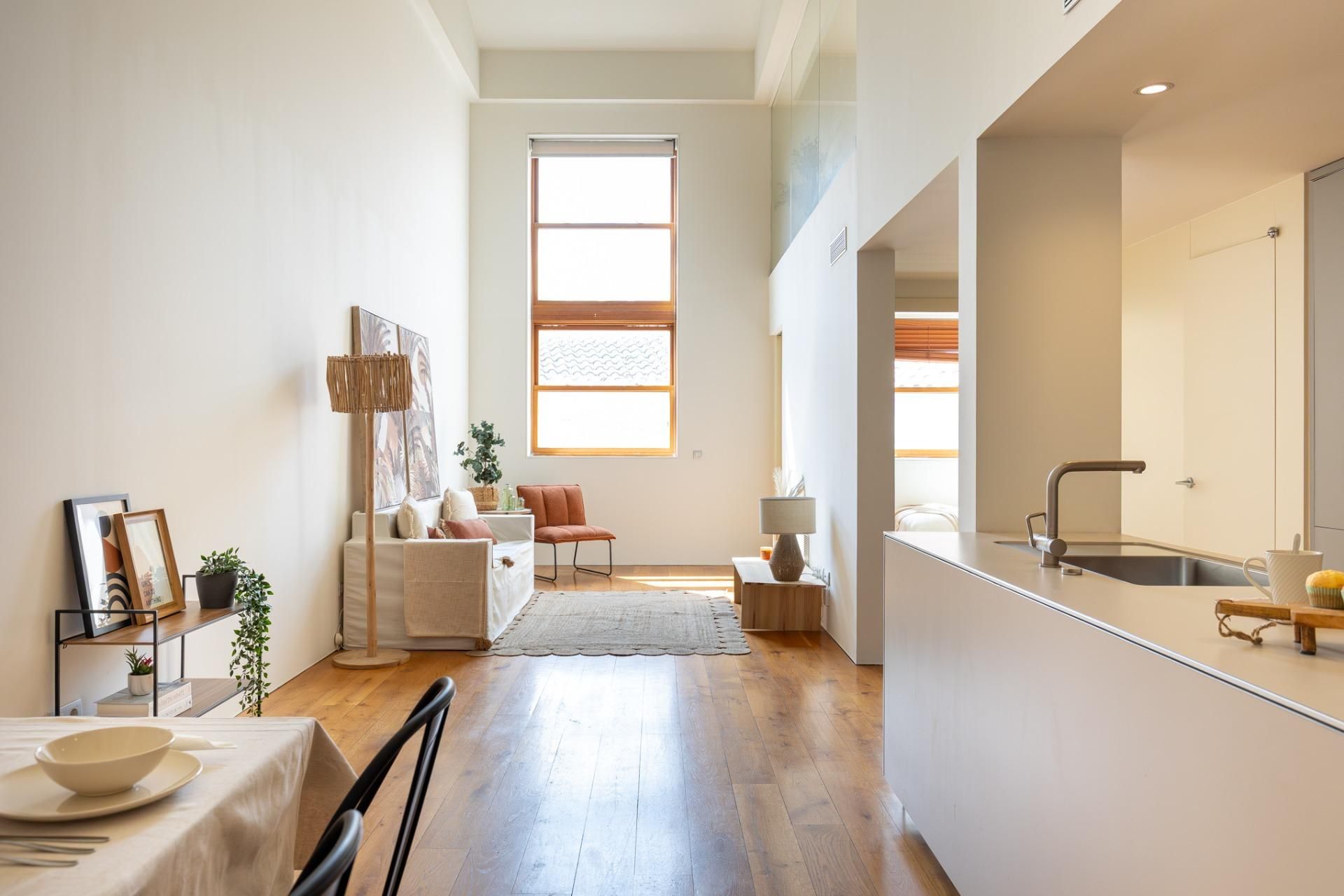 Living room of Duplex for sale in Sabadell  with Heating and Private garden