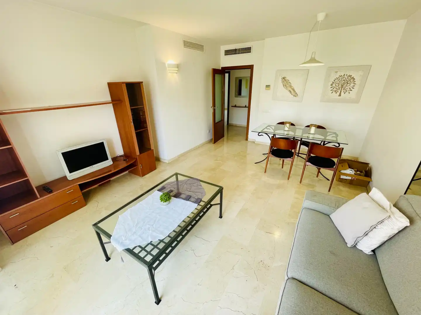 Sala d'estar de Pis en venda en  Palma de Mallorca amb Aire condicionat, Terrassa i Traster