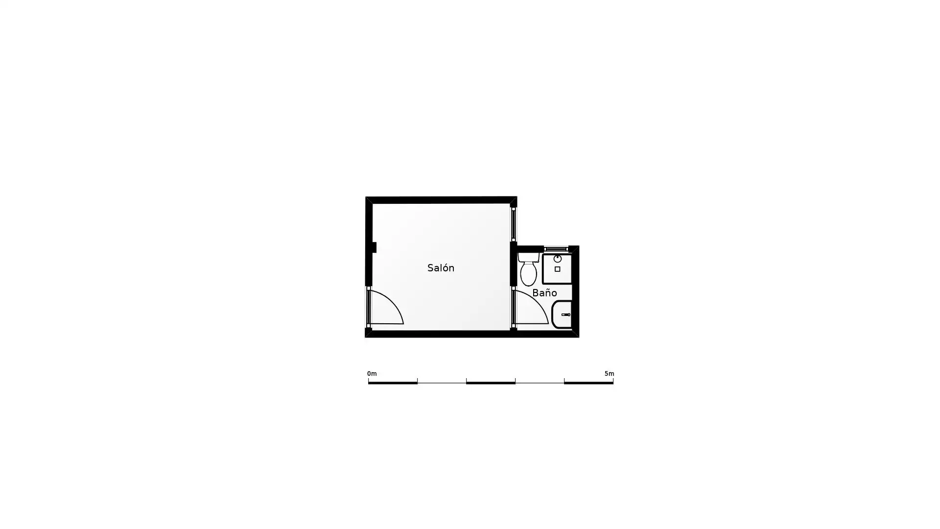 Estudio en venta en Barcelona