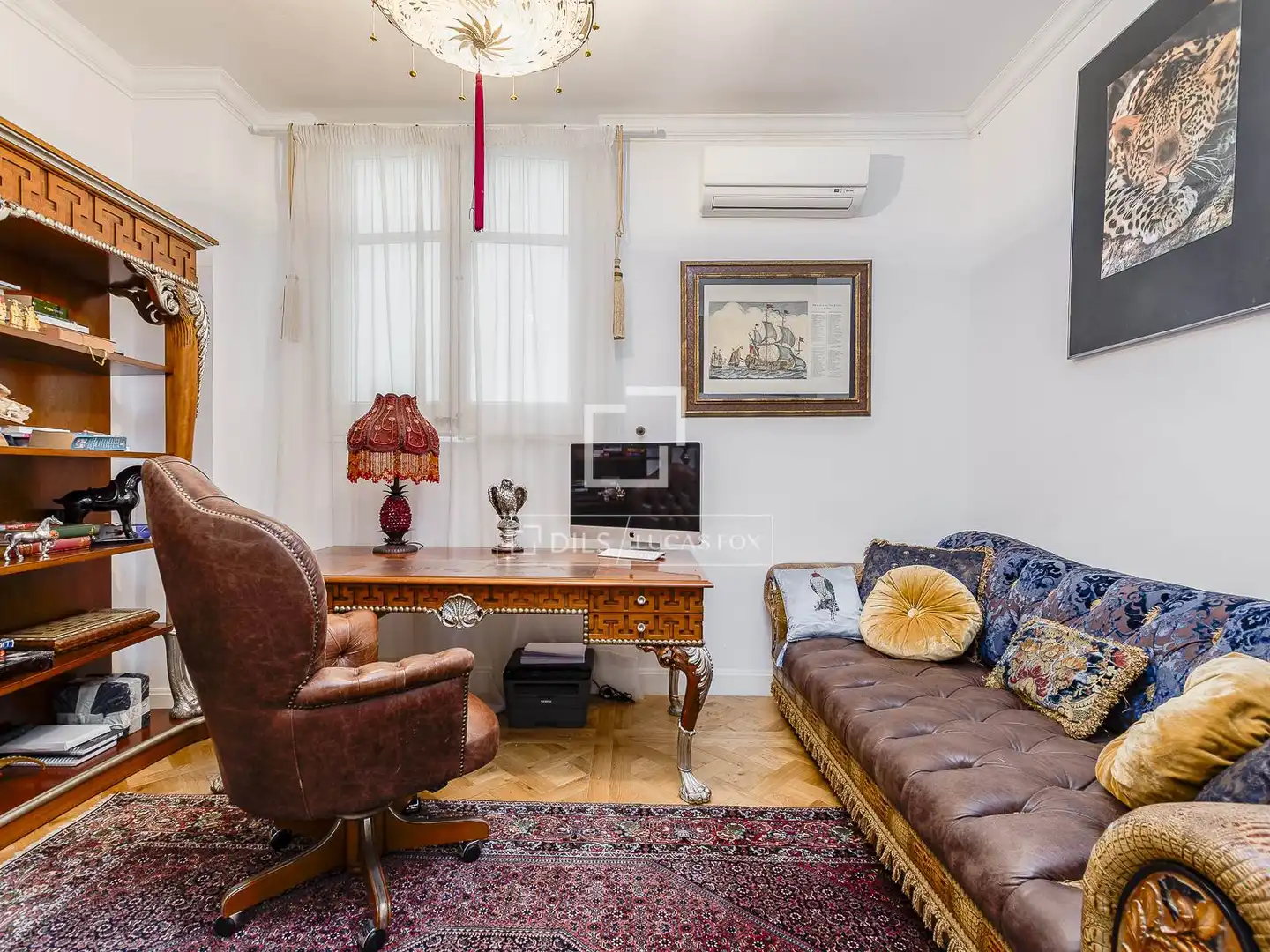 Sala de estar de Piso en venta en Barcelona con Aire acondicionado, Calefacción y Parquet