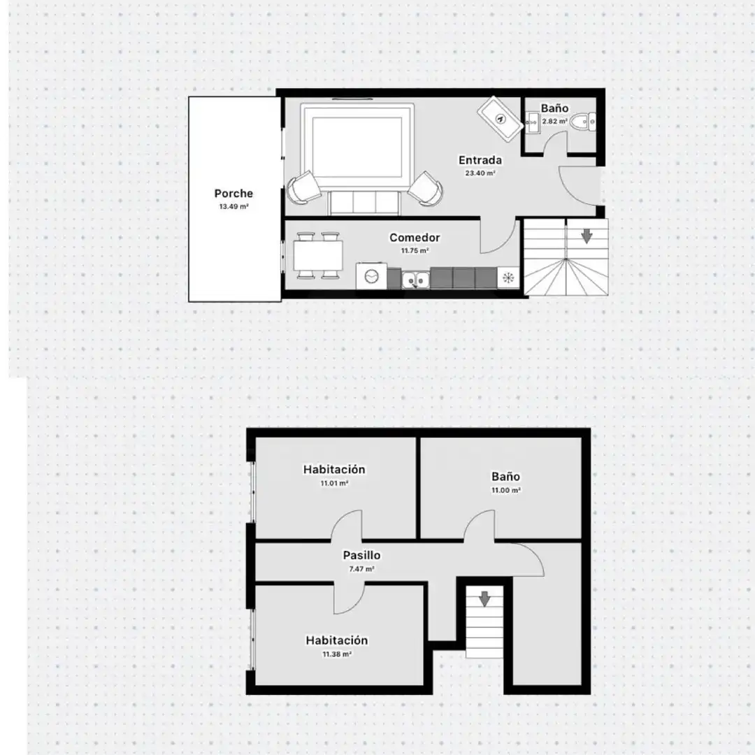 Dúplex en venta en Alcalá de la Selva con Calefacción y Terraza