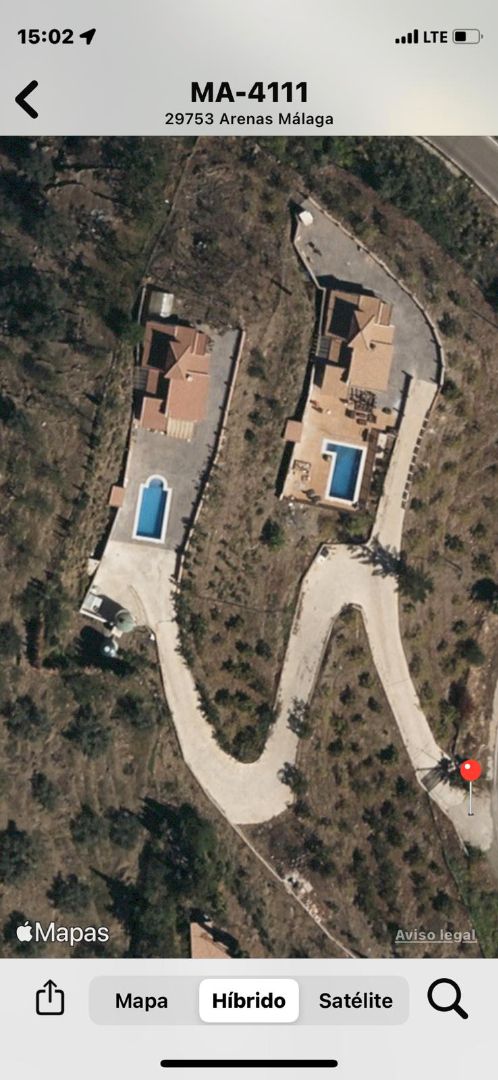 Finca rústica de lloguer a Carretera de Arenas, Camino Algarrobo - Las Arenas