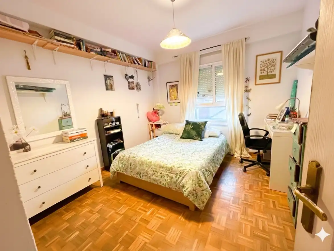 Bedroom of Flat for sale in  Madrid Capital  with Air Conditioner and Terrace