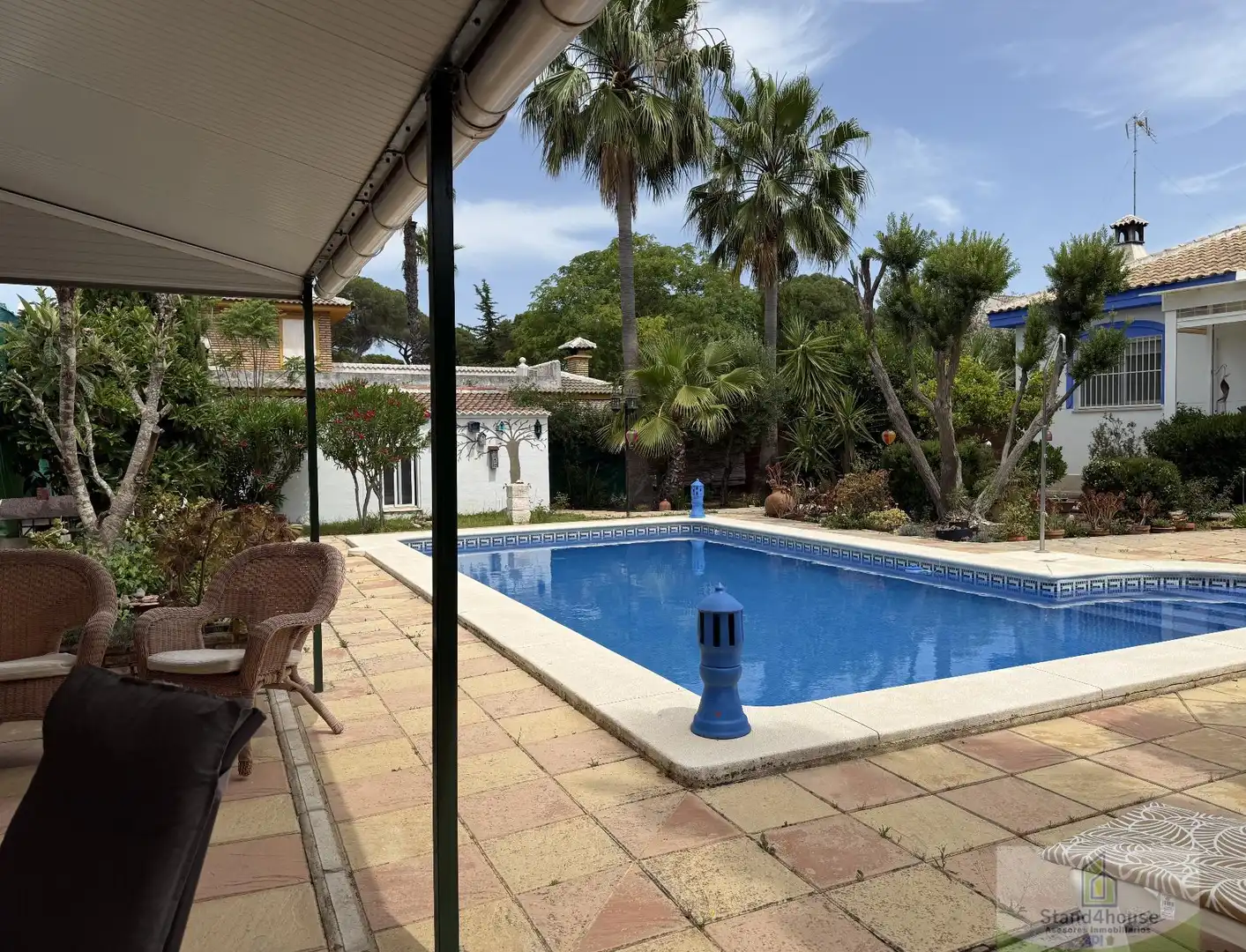 Jardín de Casa o chalet en venta en Hinojos con Aire acondicionado, Calefacción y Terraza