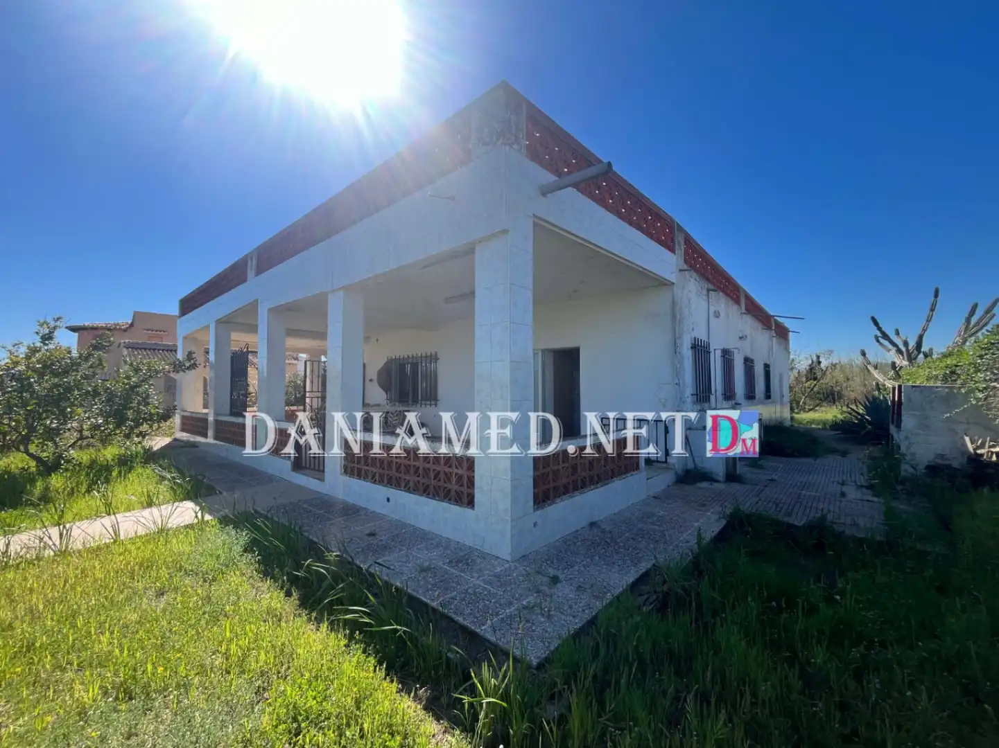 Vista exterior de Finca rústica en venda en Oliva amb Jardí privat, Terrassa i Traster