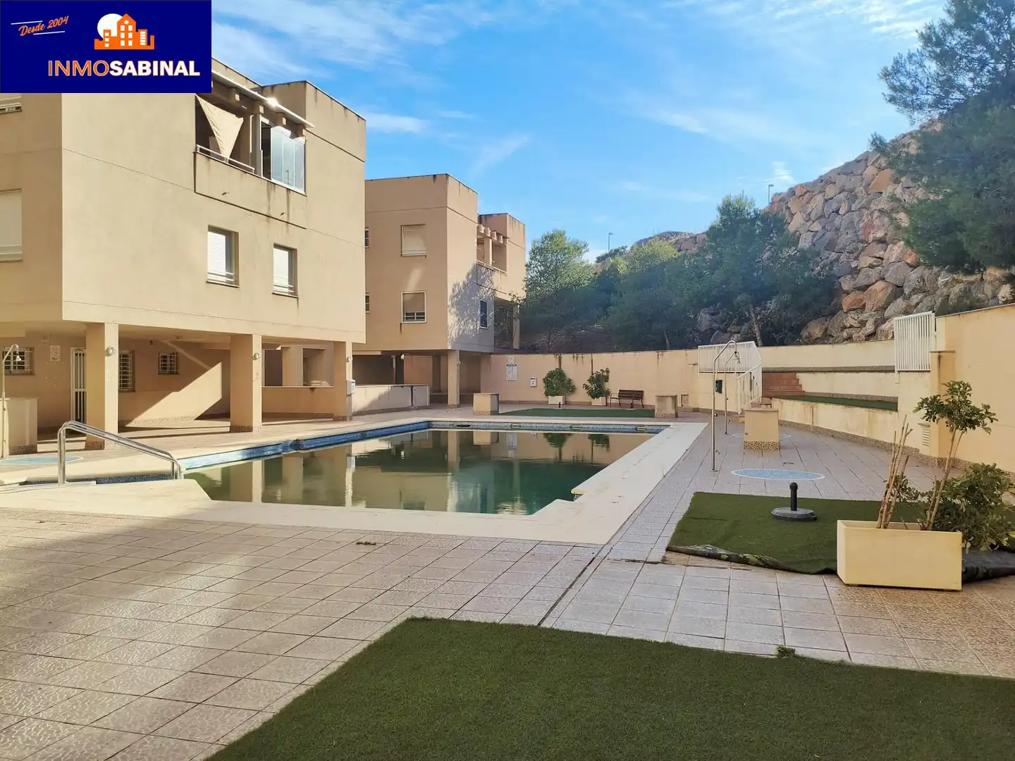 Piscina de Piso en venta en Roquetas de Mar con Aire acondicionado, Terraza y Piscina comunitaria