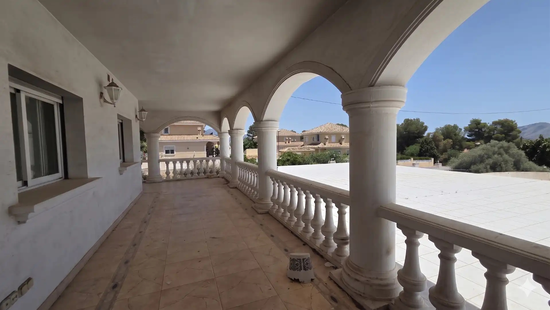 Terraza de Casa o chalet en venta en La Nucia con Jardín privado, Terraza y Trastero