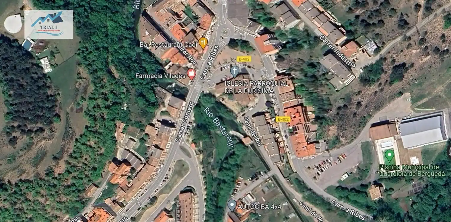 Vista exterior de Piso en venta en Guardiola de Berguedà