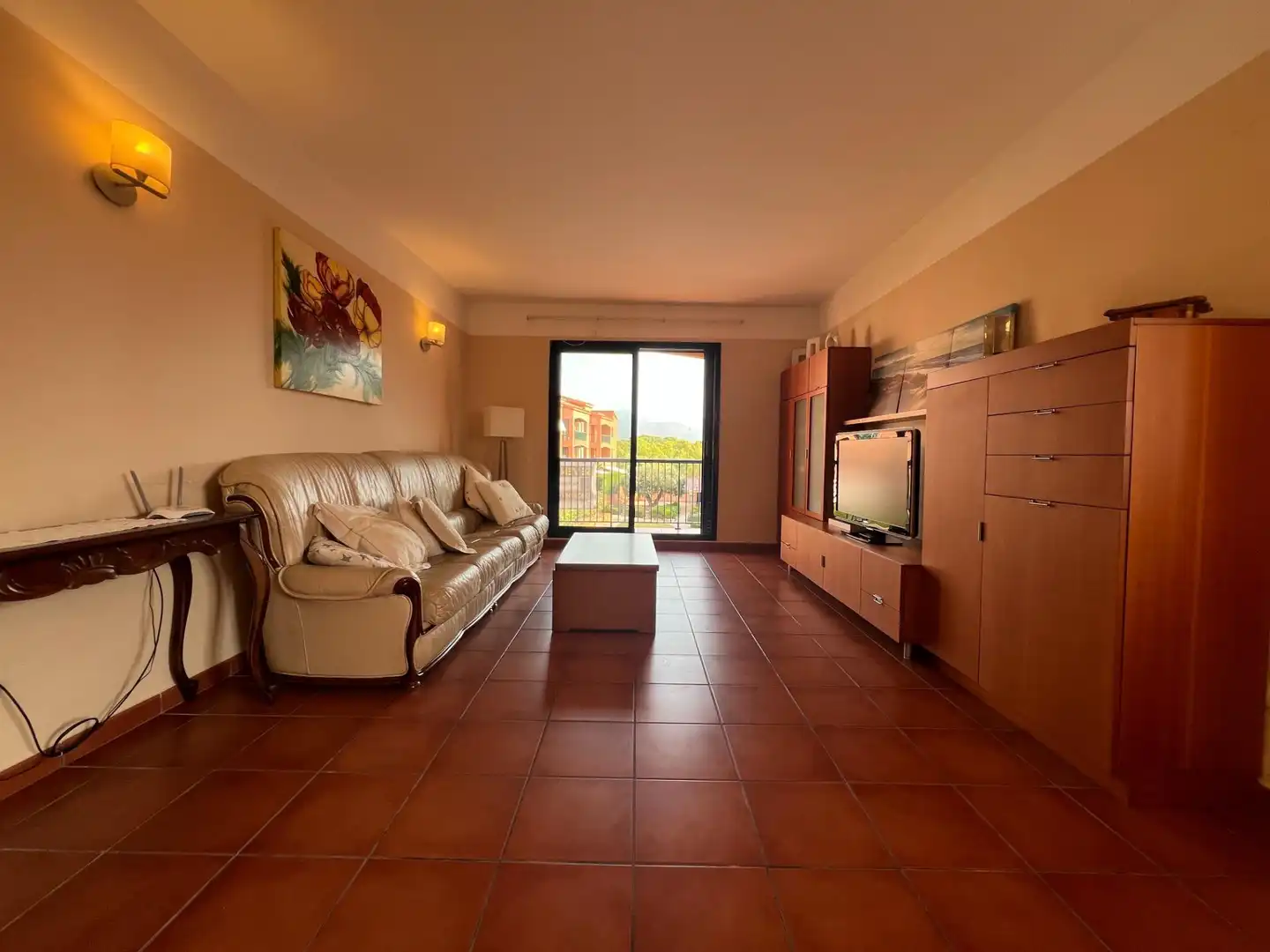 Sala d'estar de Àtic en venda en L'Ametlla de Mar  amb Piscina comunitària