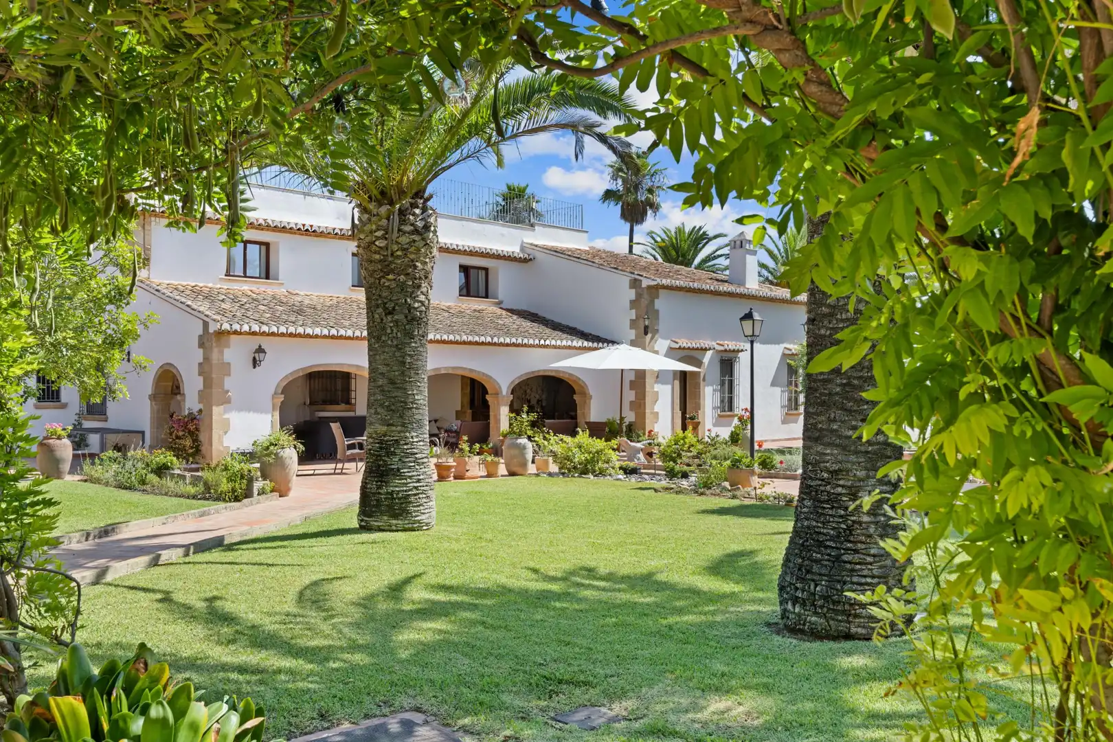 Garden of Houses for sale in Jávea / Xàbia  with Air Conditioner, Terrace and Storage room