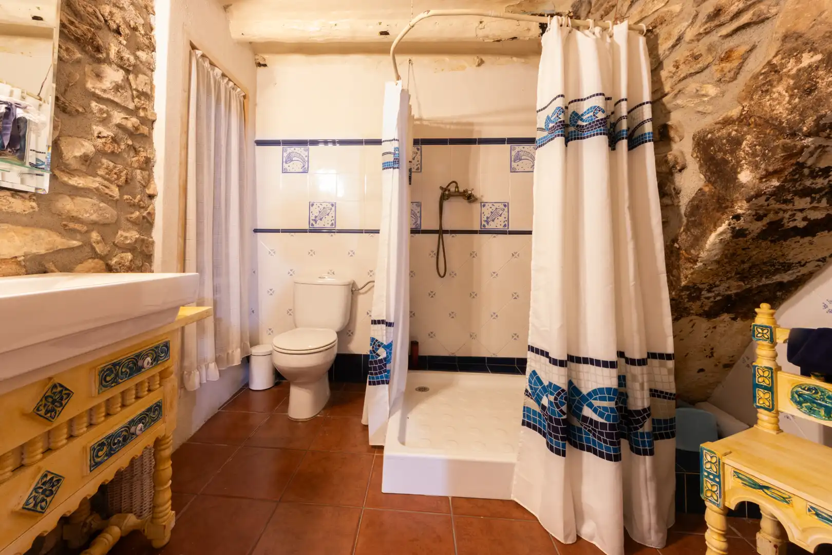 Bathroom of Country homes for sale in Vila-rodona  with Terrace, Furnished and Oven