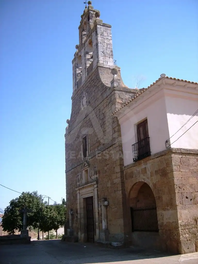 Vista exterior de Casa o xalet en venda en Villanueva del Campo amb Calefacció