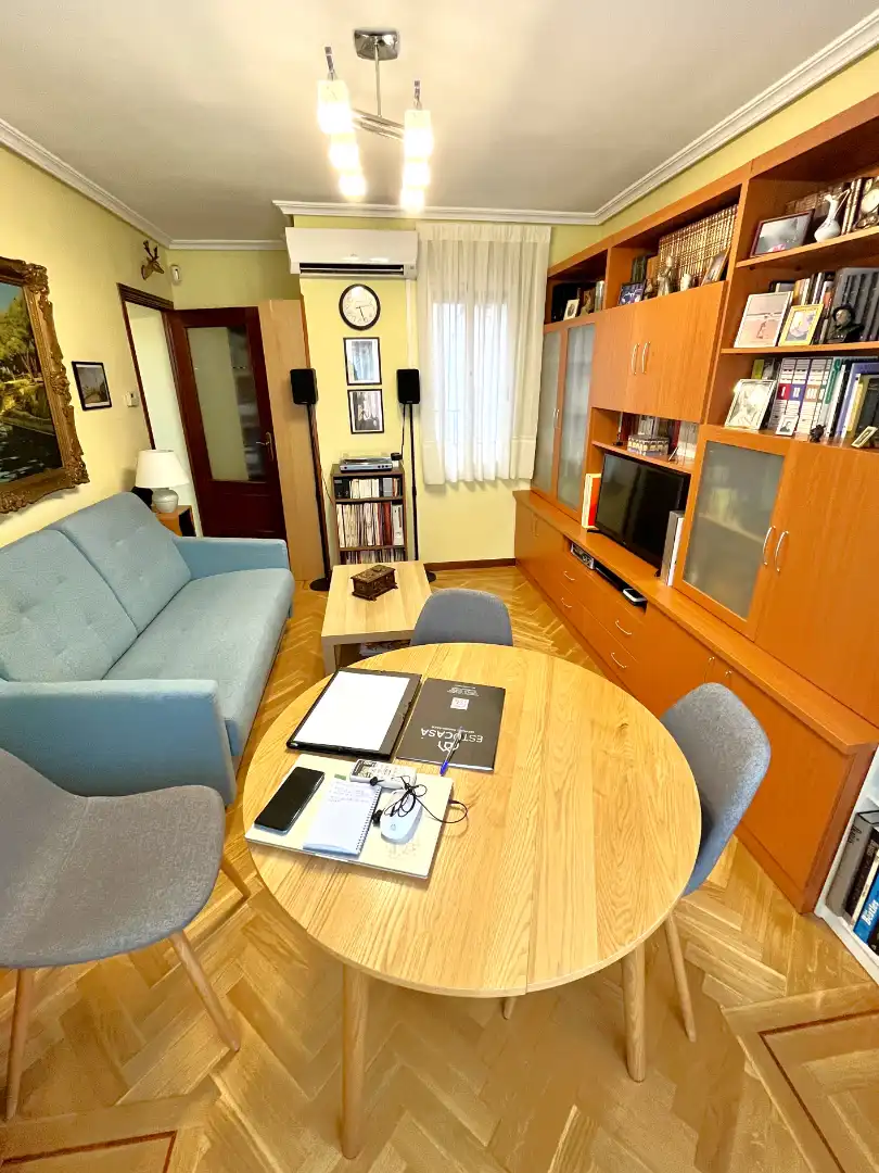 Wohnzimmer von Wohnung zum Verkauf in Madrid mit Klimaanlage, Heizung und Abstellraum