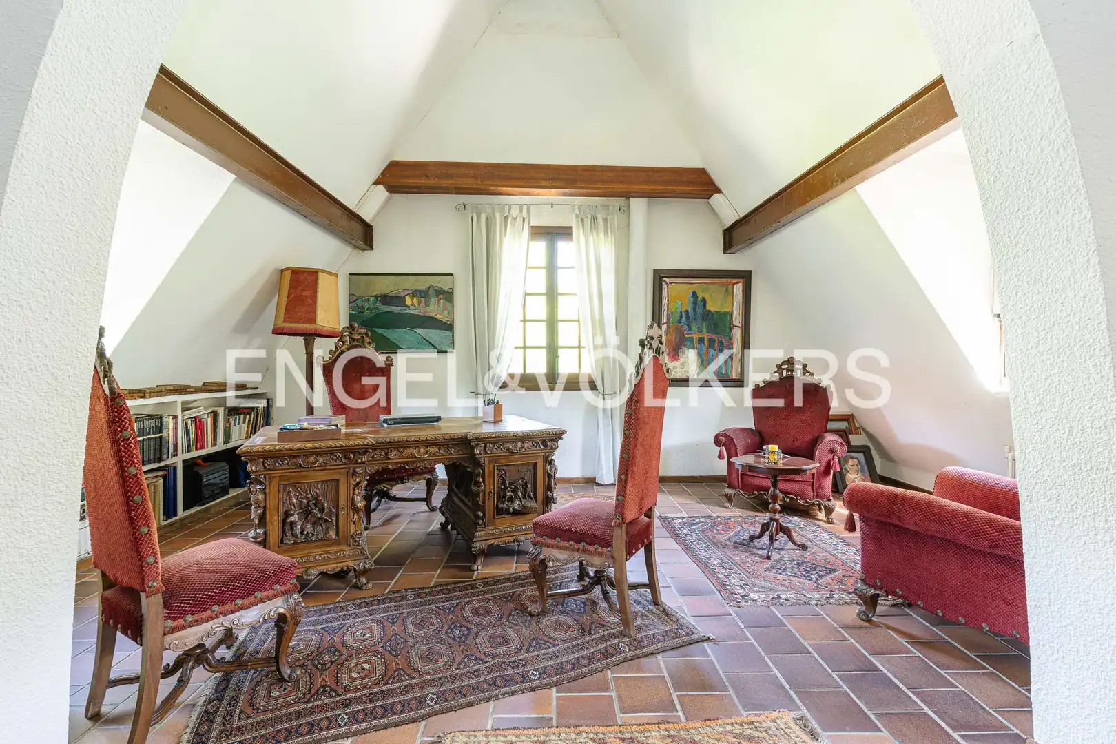 Comedor de Casa o chalet en venta en Pozuelo de Alarcón con Calefacción, Jardín privado y Piscina