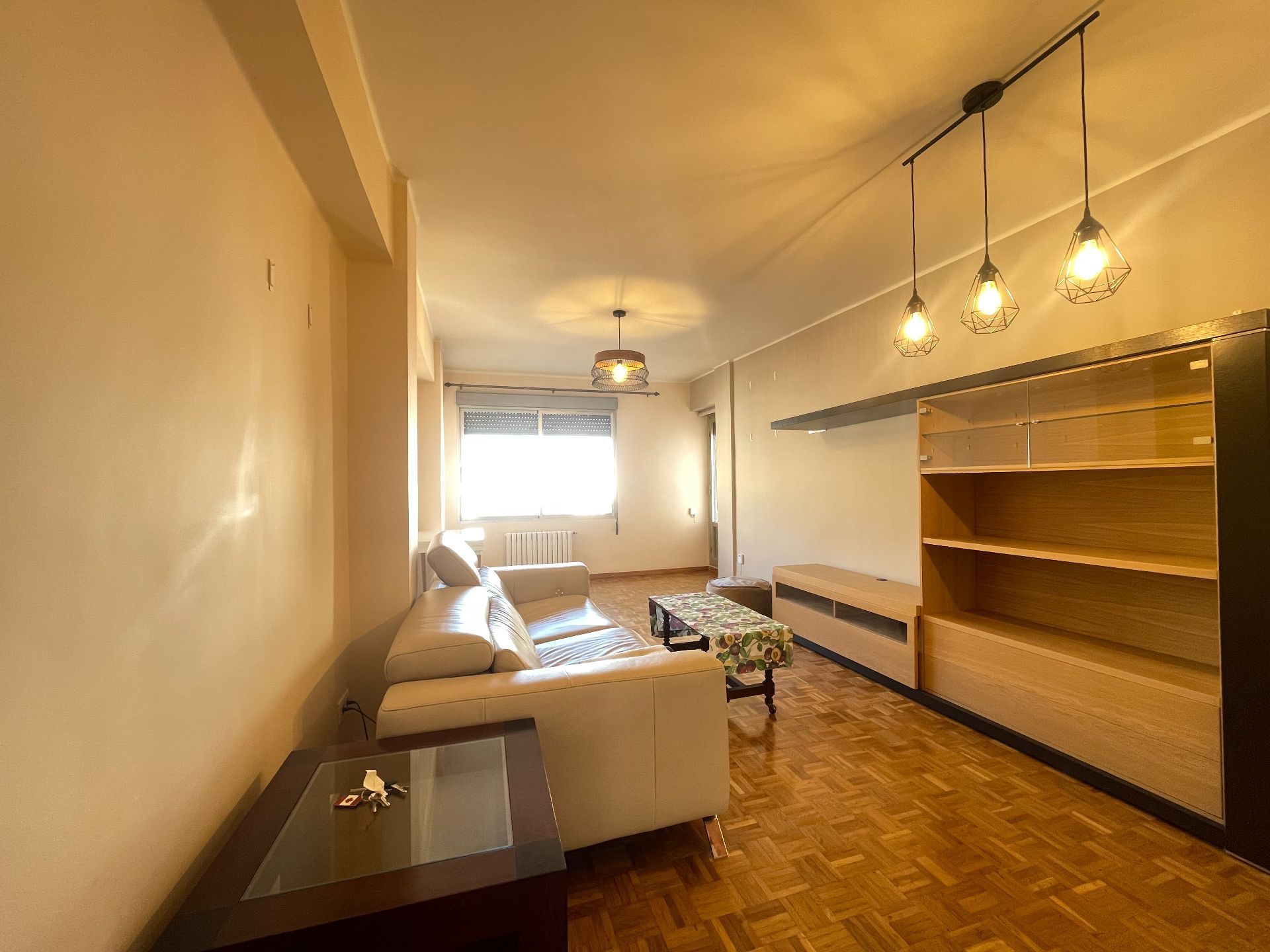 Sala d'estar de Pis de lloguer en Castellón de la Plana / Castelló de la Plana amb Calefacció i Moblat