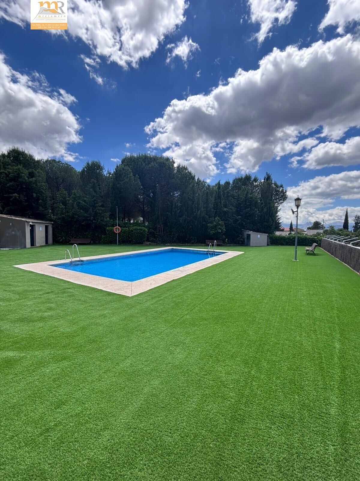Swimming pool of Flat for sale in Ronda
