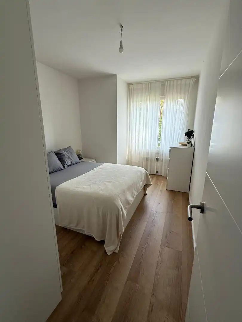 Schlafzimmer von Wohnung zur Miete in Barcelona mit Klimaanlage, Heizung und Terrasse