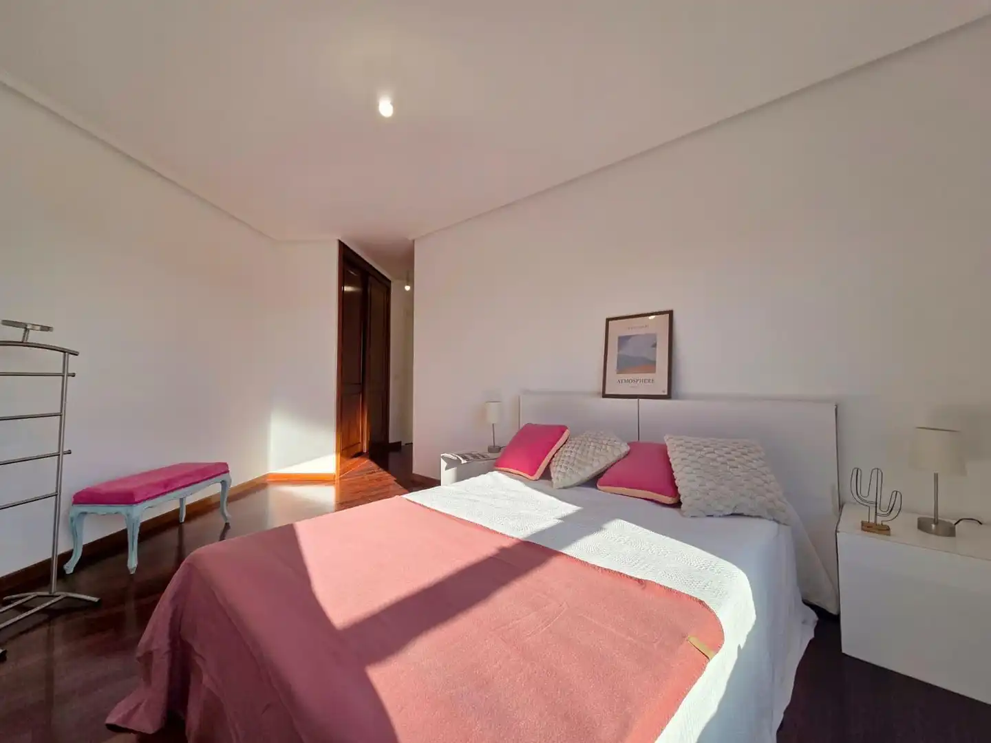 Schlafzimmer von Wohnung zum Verkauf in Santander mit Heizung, Privatgarten und Parkett