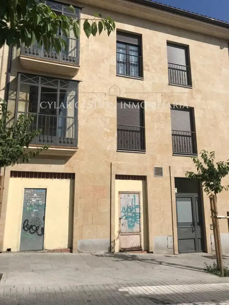 Vista exterior de Piso de alquiler en Salamanca con Calefacción, Parquet y Amueblado