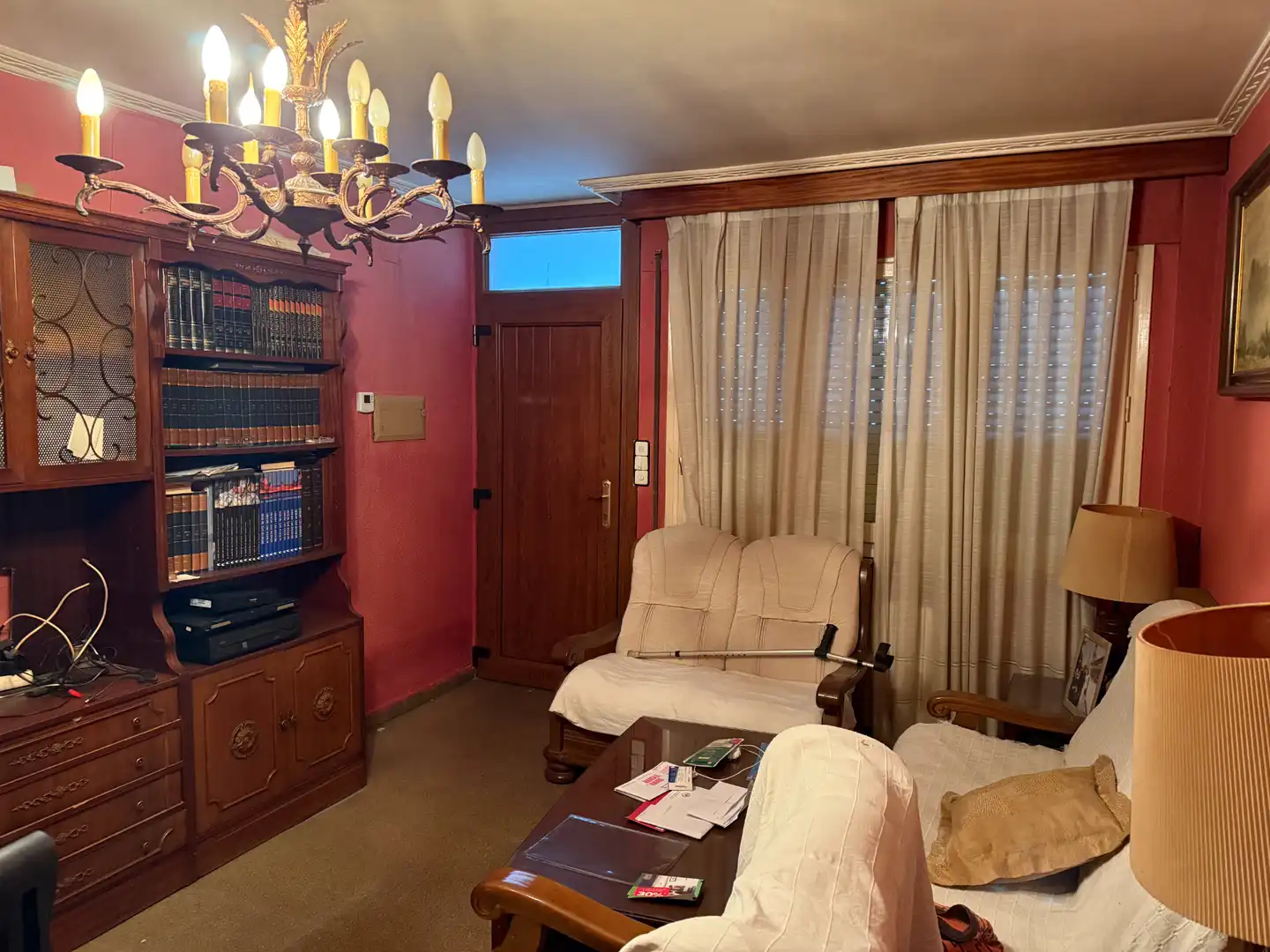 Sala de estar de Casa adosada en venta en Utebo con Aire acondicionado, Calefacción y Jardín privado