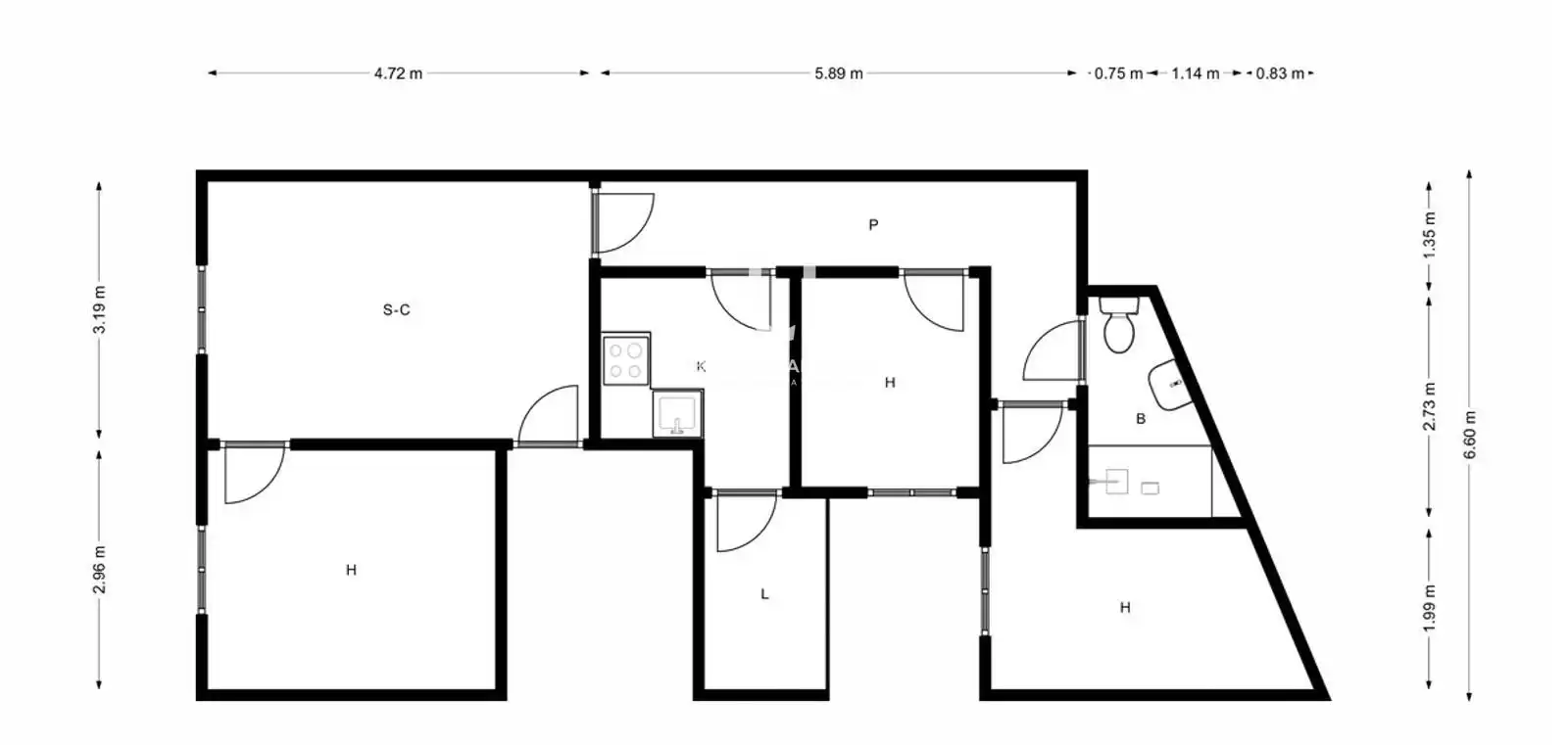 Wohnung zum Verkauf in Amadeu Vives, imagen 32