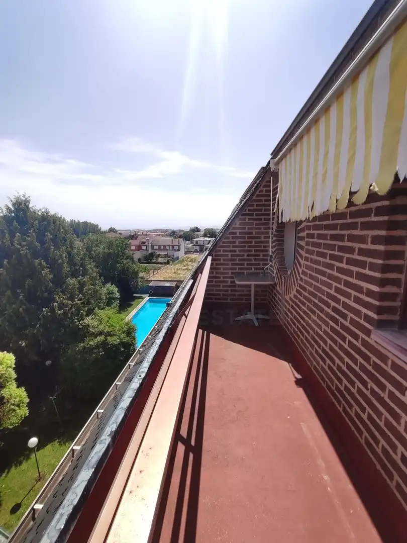 Terrassa de Àtic en venda en Villarejo de Órbigo amb Terrassa i Piscina