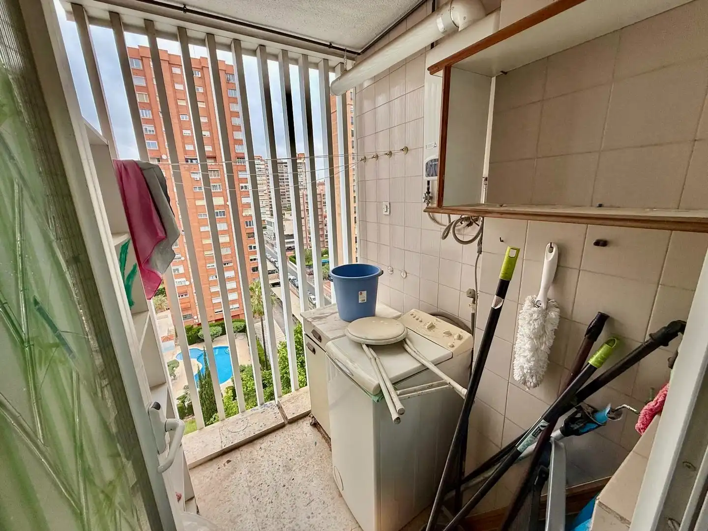 Balcony of Flat for sale in Benidorm  with Swimming Pool, Furnished and Community pool