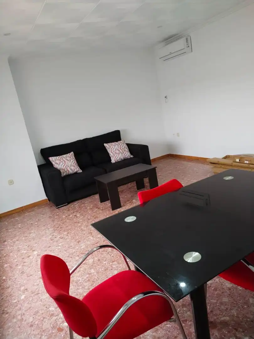Sala de estar de Piso en venta en L'Olleria con Aire acondicionado y Trastero