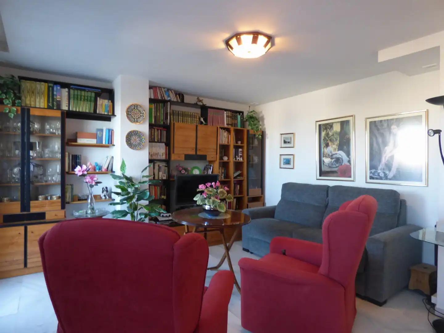 Wohnzimmer von Dachboden zum Verkauf in Cádiz mit Heizung und Terrasse