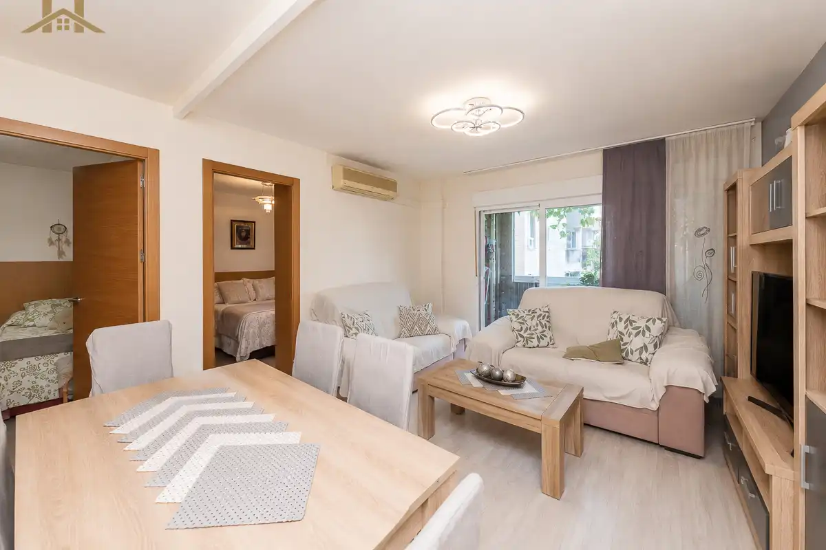 Wohnzimmer von Wohnung zum Verkauf in Fuenlabrada mit Klimaanlage, Heizung und Terrasse