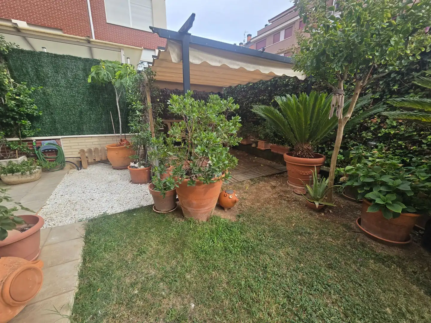Jardí de Apartament en venda en Villamediana de Iregua amb Calefacció, Jardí privat i Terrassa