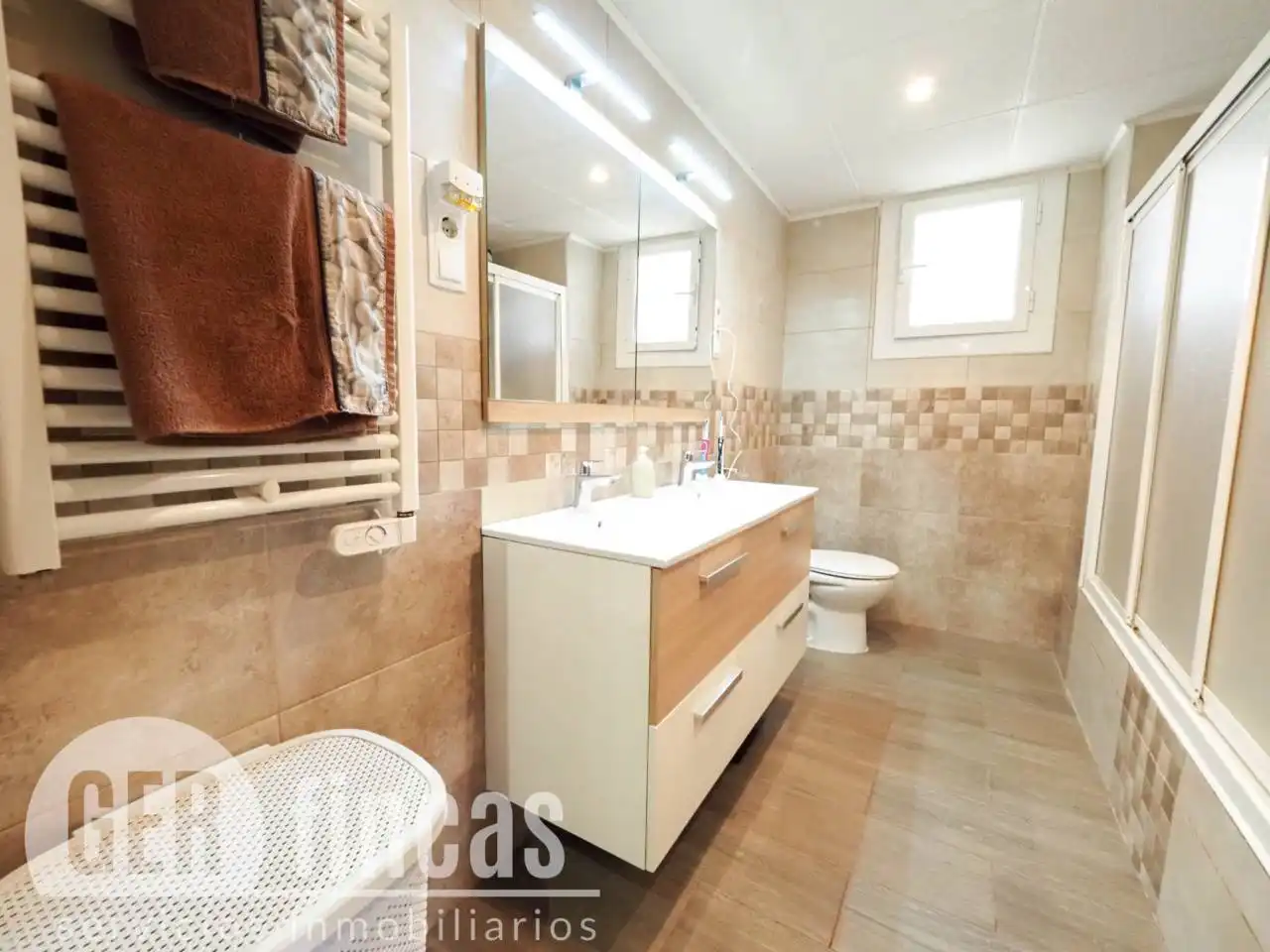 Baño de Casa o chalet en venta en Terrassa con Aire acondicionado, Calefacción y Jardín privado