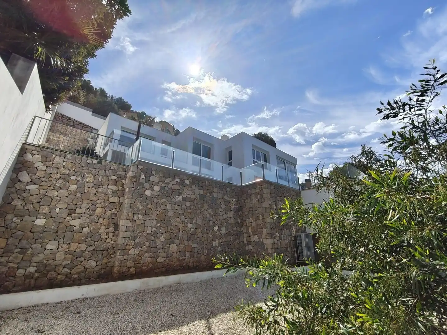Exterior view of Houses for sale in Altea  with Air Conditioner, Heating and Private garden