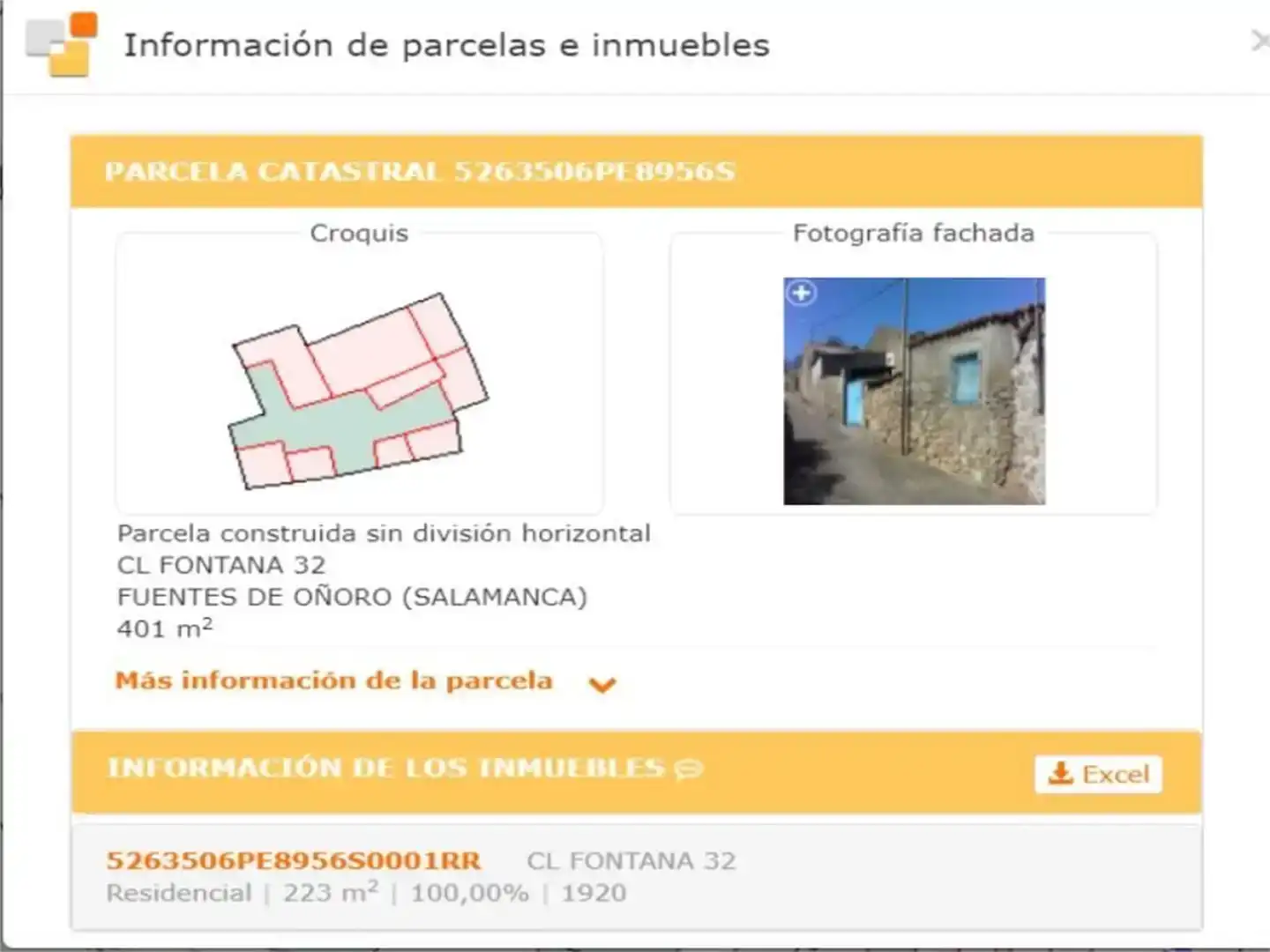 Vista exterior de Casa adosada en venda en Fuentes de Oñoro