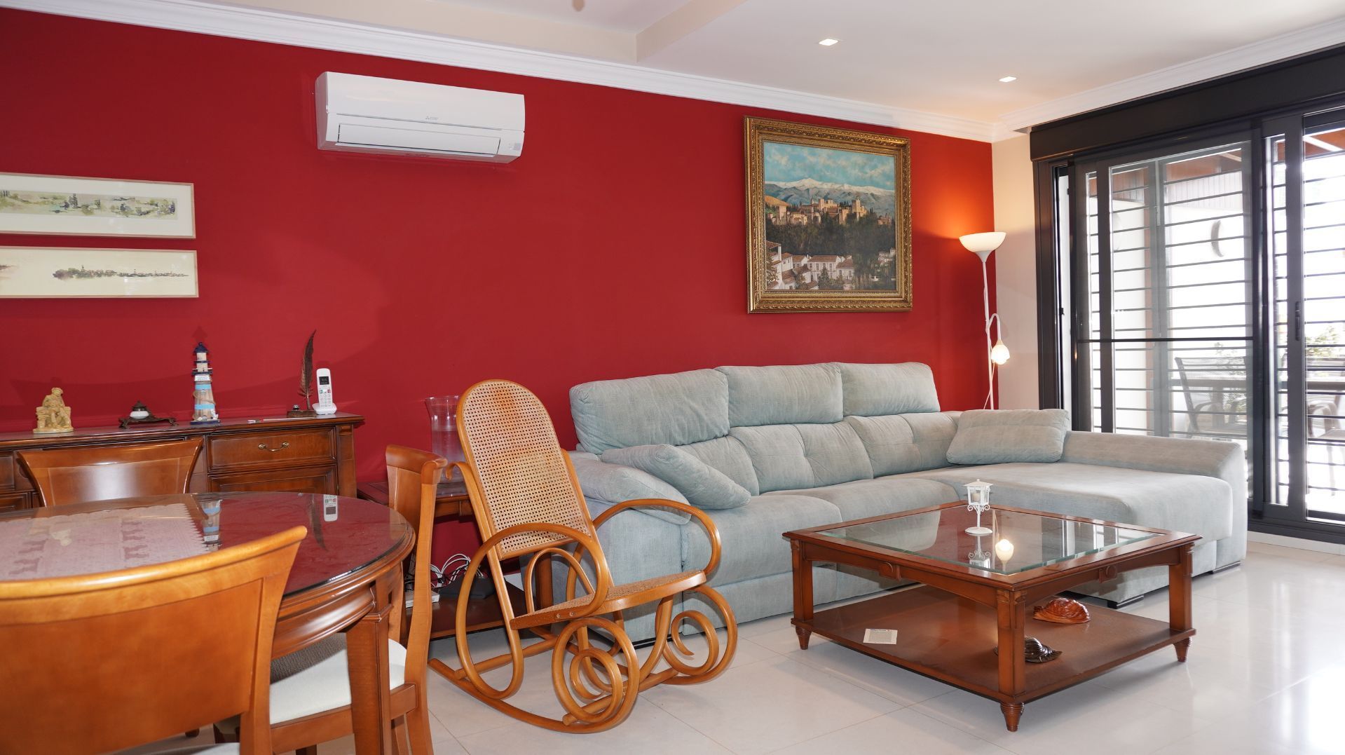 Living room of Single-family semi-detached to rent in Motril  with Air Conditioner, Terrace and Swimming Pool