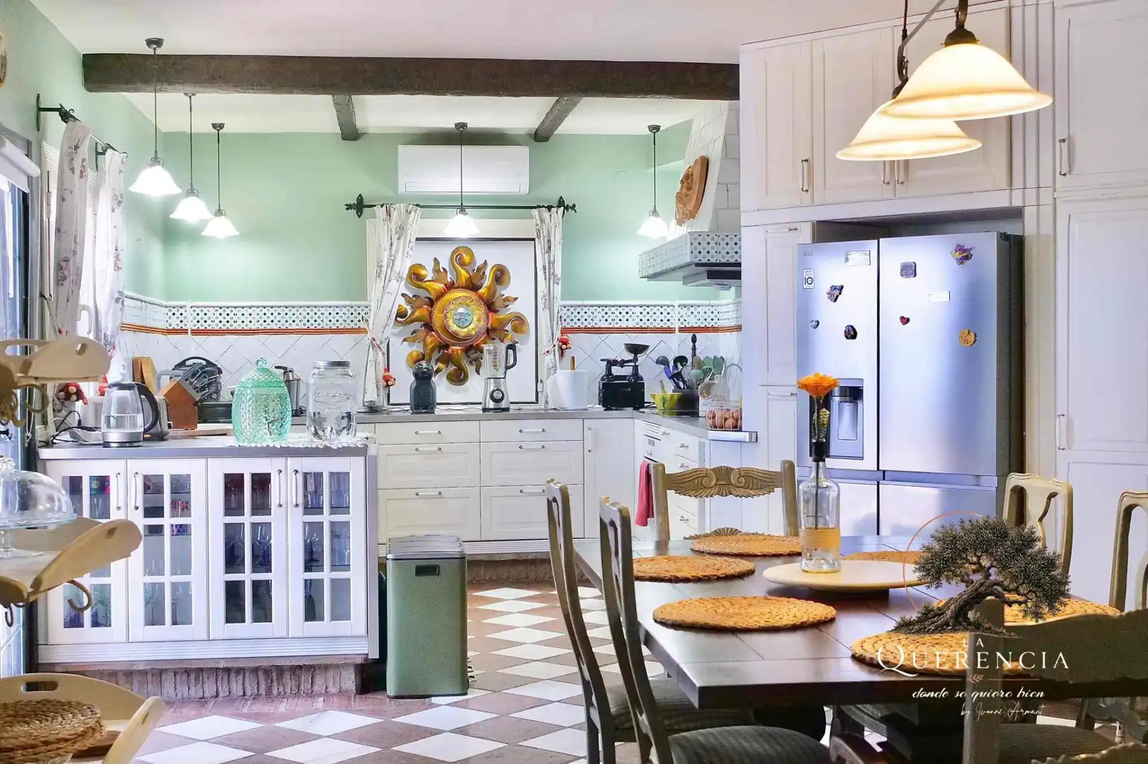 Cocina de Casa o chalet de alquiler en Benahavís con Aire acondicionado, Jardín privado y Terraza