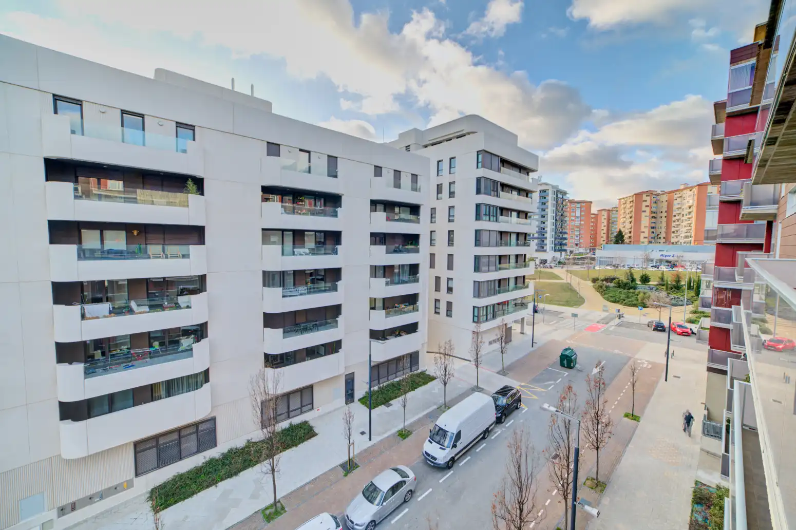 Vista exterior de Piso en venta en  Pamplona / Iruña con Calefacción, Terraza y Trastero