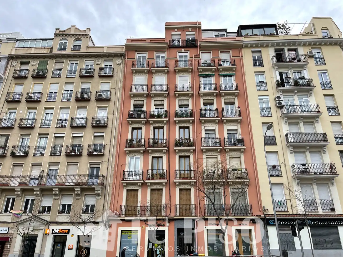 Exterior view of Flat for sale in Madrid  with Air Conditioner, Heating and Furnished