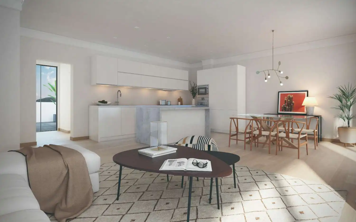 Flat with pool for sale in Las Lagunas