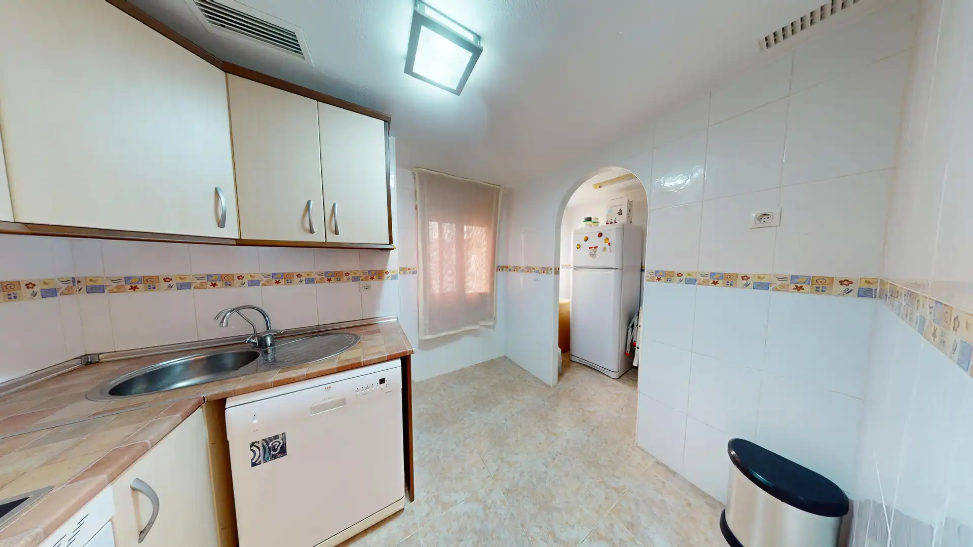 Cocina de Piso en venta en Los Alcázares con Aire acondicionado, Terraza y Amueblado